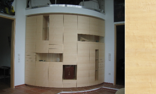 Einbauschrank montiert und eingepasst - Schreinerei | InteriorDesign